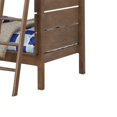 thumbnail image 6 of Acme Wooden Twin/Twin Bunk Bed Antique Oak Brown - Saltoro Sherpi, 6 of 7