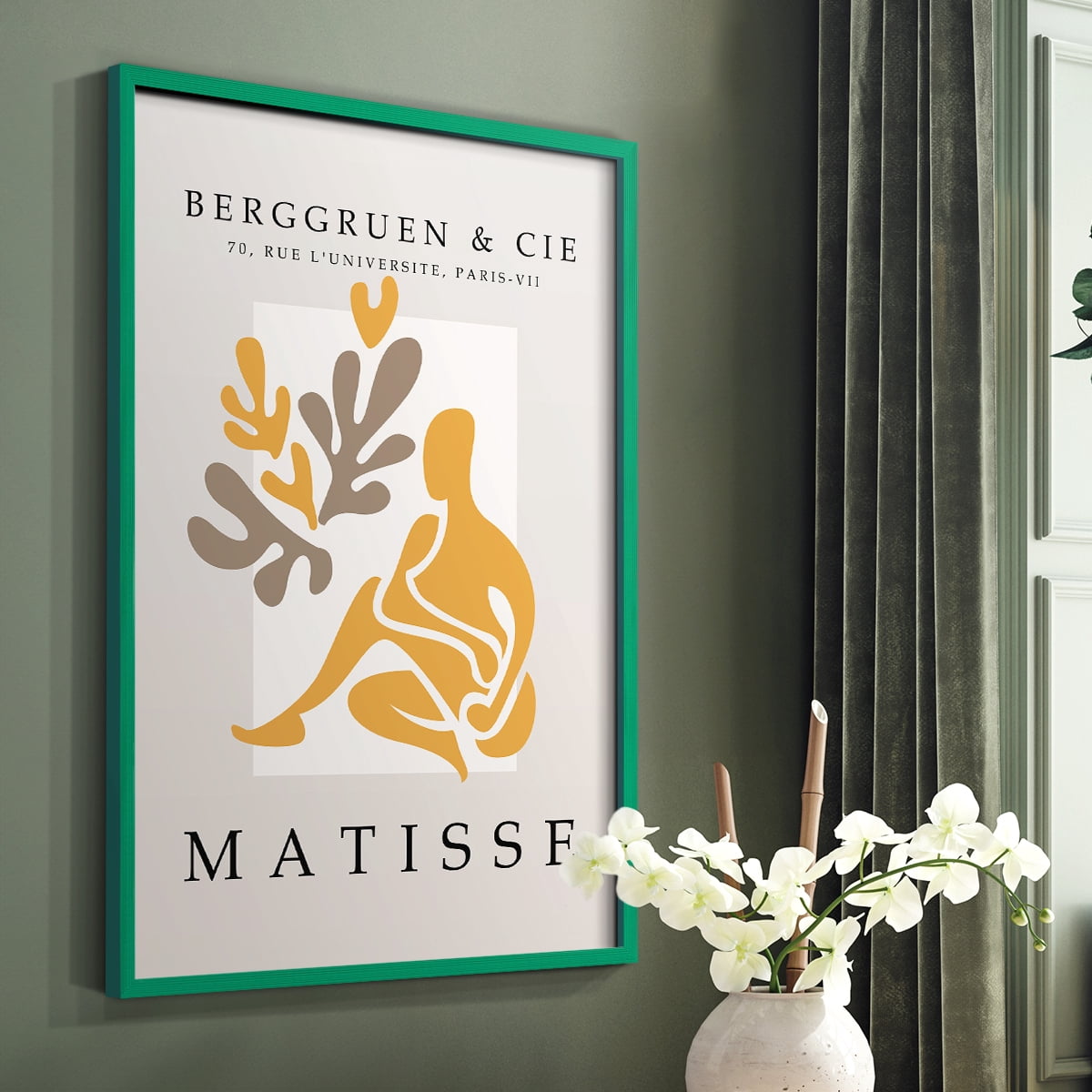 Matisse LIV Framed Print - Solid Wood
