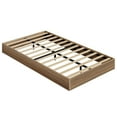 thumbnail image 1 of Wood Platform Bed with Fluted Design, Low Profile BedFrame, Minimalist Bed Base with Noise-Free, Easy Assembly, No Box Spring Needed, 1 of 9