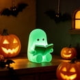 thumbnail image 5 of XGFHYJEH Halloween Ghost Figurine,Spooky Ghost Statue Decorations, Halloween Decor Indoor,Spooky Home Decorations, Farmhouse Tiered Tray Decor,Coffee Table Centerpieces Shelf Mantel Display, 5 of 5