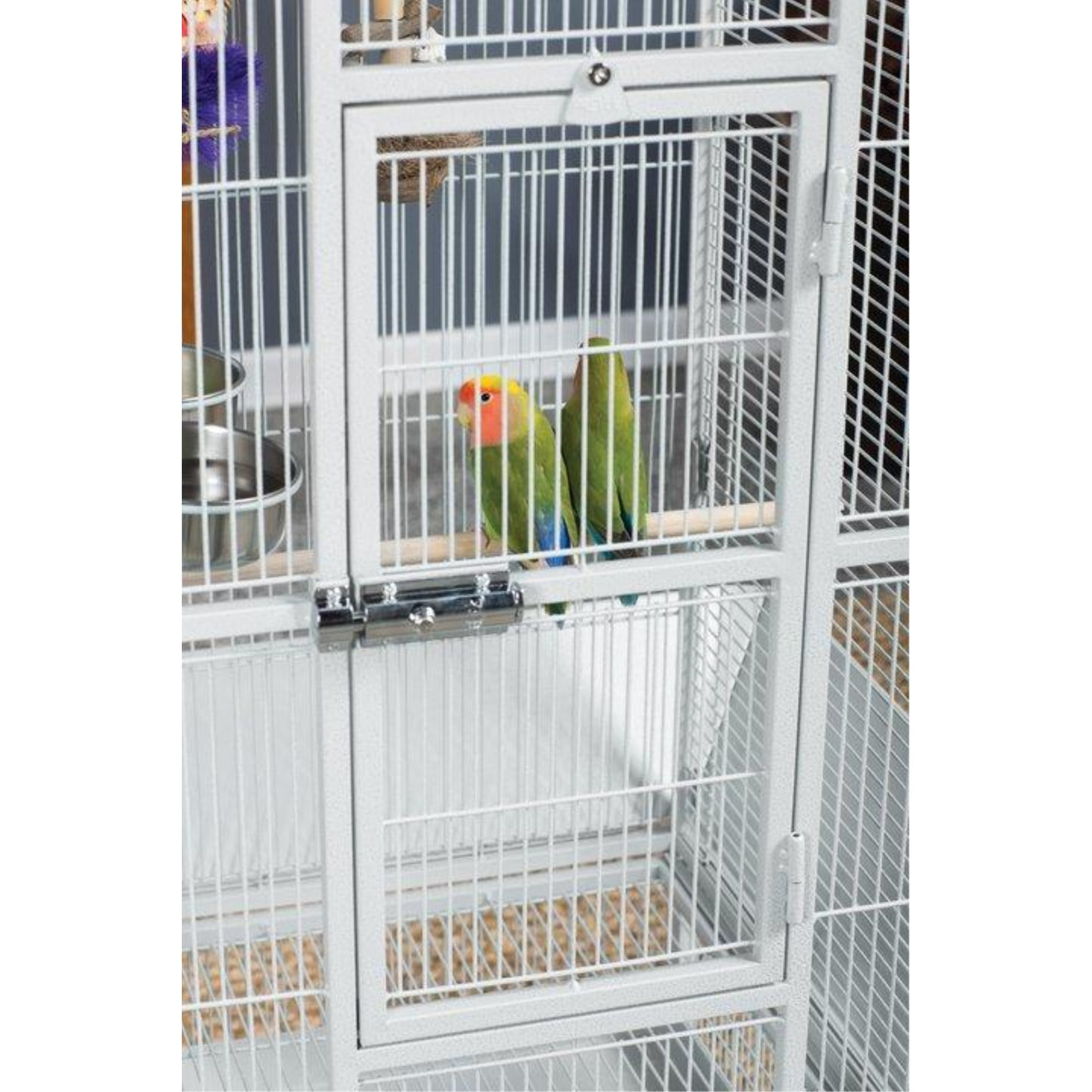 Prevue 3351W Park Plaza Bird Cage Pewter Walmart