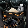 thumbnail image 6 of Bats Foldable Mini Trash Can with Lid - Leak-Proof Car Garbage Can for Hanging Storage Bag, 6 of 6