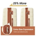 thumbnail image 2 of Hardshell Luggage Sets 2Pcs + Bag Spinner Suitcase with TSA Lock Lightweight 20" + 28", 2 of 8