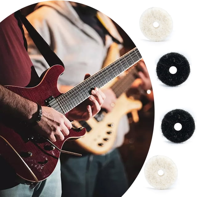 Guitar Strap Locks Buckle, Light Weight Bass Strap Lock Protector Accessory for Electric Guitar Bass