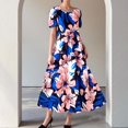 thumbnail image 1 of WILLBEST Vestido Corto Mujer Vestido Casual Con Estampado Floral Y Falda Fluida Para Primavera Y Verano, 1 of 3