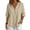Beige, variant on Womens Blouses Spring Tops V Neck Short Sleeve Tops Business Casual Dressy Blouses Basic Tees for Women Beige,L
