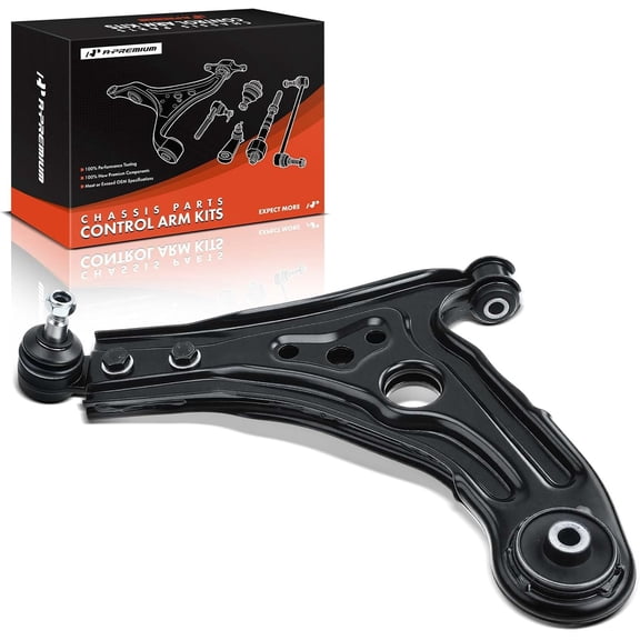 A-Premium Front Left Lower Control Arm, with Ball Joint & Bushing, Compatible with Chevrolet Aveo 04-11, Aveo5 06-11, Pontiac G3 09-10, Wave 05-08, Wave5 05-07, Suzuki Swift 04-09