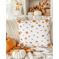 thumbnail image 3 of Decorative Throw Pillow Covers 18x18 Inch Set of 2 Pumpkin Fall Decor Pillow Cases for Couch, Maple Leaves Vintage Cushion Case for Living Room Bedroom Bed Car Chair, 3 of 9