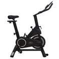 thumbnail image 2 of Bicicleta de Spinning Athletic Works con Monitor Digital Asiento Ajustable y Volante de 8kg, 2 of 4
