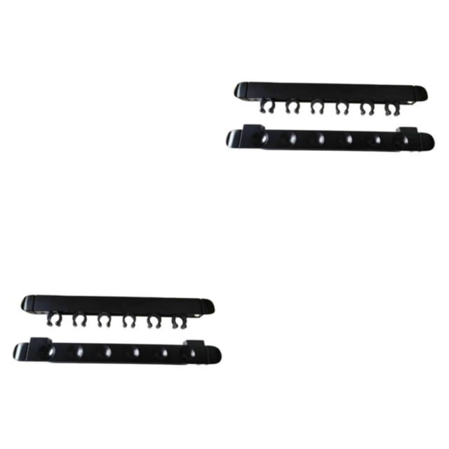 Soporte de pared Soidarity para tacos de billar 2Conjunto Negro