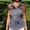 Black, variant on Striped Halter Tops for Women Tie Backless Button Down Sleeveless Collar V Neck Peplum Top Summer Office Casual Going Out Blouses