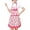 Rose Red, variant on Farfi Baking Apron Soft Texture with Pocket Waterproof Sleeveless Anti-oil Ladies Fashion Cooking Apron for Kitchen (Red)