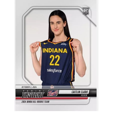 Caitlin Clark 2024 Panini Instant WNBA All Rookie Team Rookie Card #247