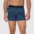 thumbnail image 3 of Hanes Originals Premium Men's SuperSoft Trunks 3pk, Blue/Black, S, 3 of 6