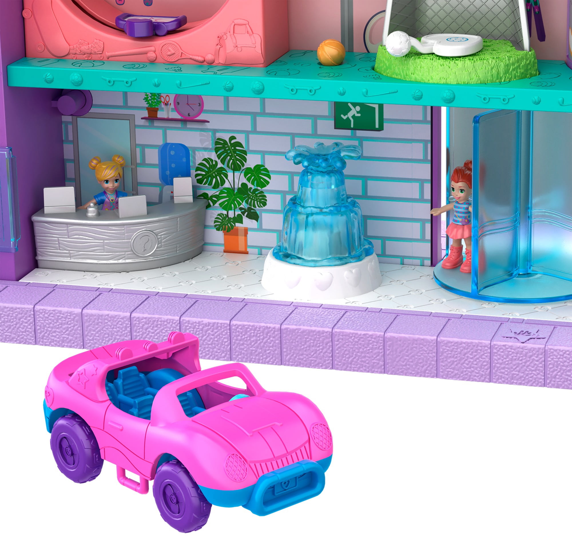 polly pocket pollyville mega mall playset