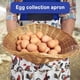 thumbnail image 5 of 1 pieza de delantal para recoger huevos, para gallinas, gallinas, patos, gansos, huevos, ama de casa, granja, cocina, hogar, ropa de trabajo, 5 of 8