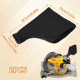 thumbnail image 4 of Mitre Saw Dust Bag 2 PCS Planer Dust Bag Replacement with Zipper & Wire Stand – Dust Collector Bags for Easy Disposal Fits Model 255 Mitre Saw Compatible with Sander and Power Tools Accessories, 4 of 5