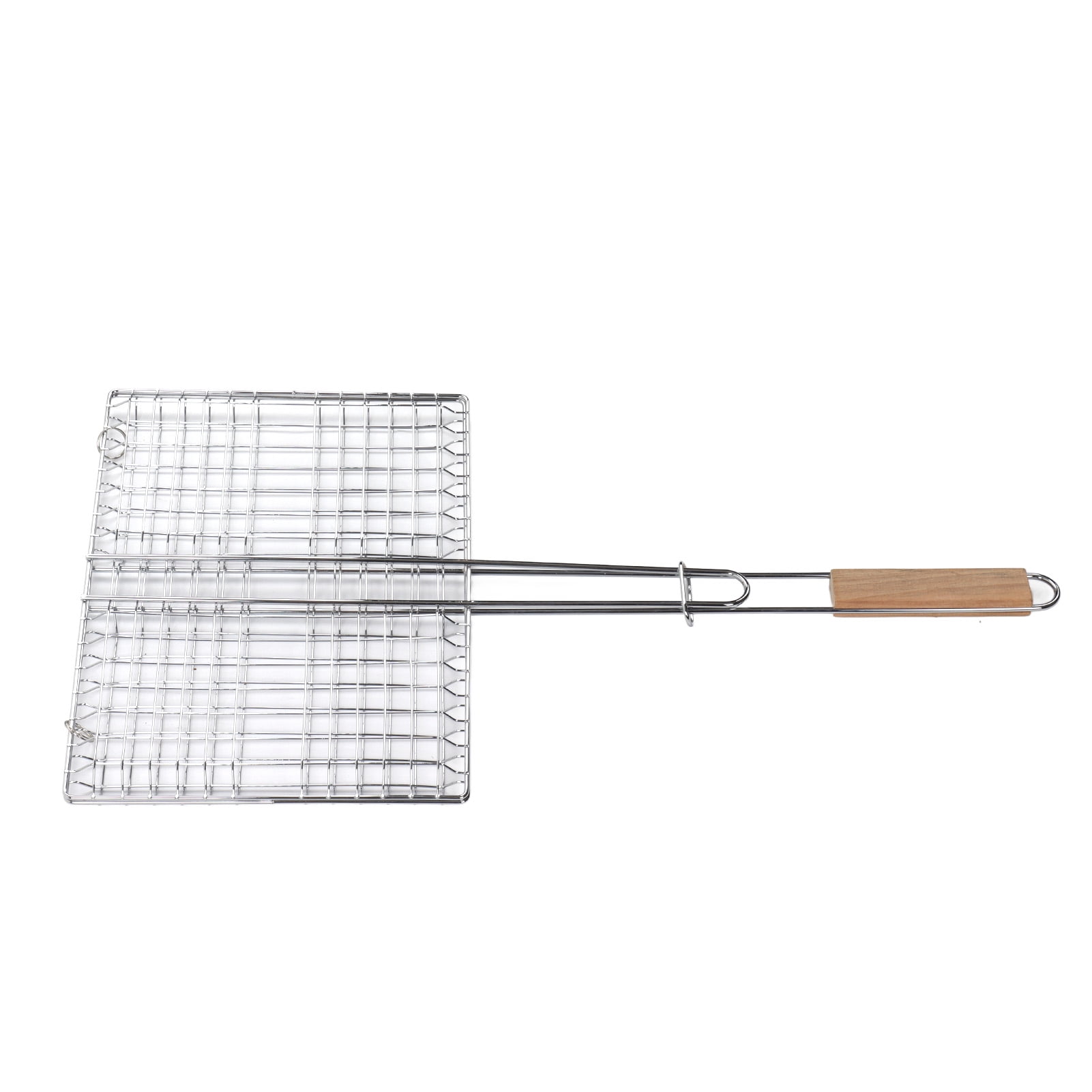 BBQ Grill Basket, Multipurpose Grid Design Fish Grill Basket Easy To