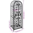 thumbnail image 3 of vidaXL Wine Rack for 45 Bottles Metal, 3 of 3