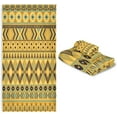 thumbnail image 7 of GZHJMY Towel Set of 3,Boho Pattern Tribal Ethnic Motifs 1 Bath Towel, 1 Towel, 1 Small Square Towel, Strong Soft and Compact Absorbent Yoga Gym Hotel Excellent Choice., 7 of 7