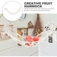 thumbnail image 2 of IFANLANDOR Mesh Fruit Hammock Household Vegetable Basket Assorted Color Protective 1Pack, 2 of 8