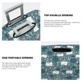 thumbnail image 5 of Daiia Forest Rabbit Luggage Cover, Thickened Washable Travel Luggage Covers, Elastic Unique Baggage Covers for 18-20 inch Luggage-Small, 5 of 9