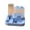 Blue-2, variant on GOFLIC 2 in 1 Automatic Pet Feeder for Cats Small Dogs, Twin Bowl Food Water Dispenser Gravity Fed Dry Storage, Raised Non-Slip Removable Bowls Home Travel