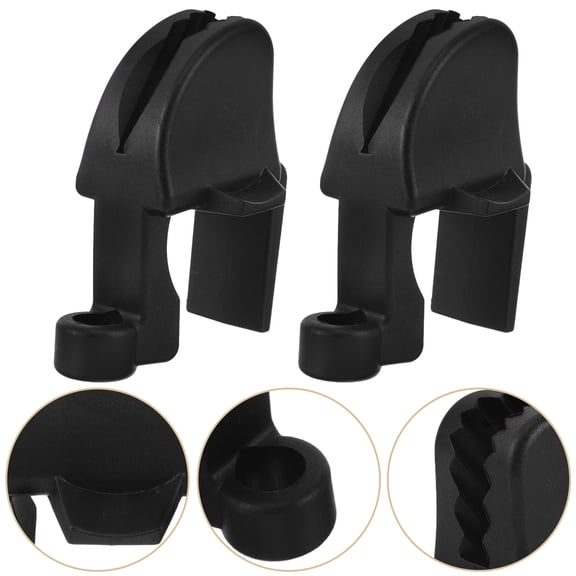 CRILSTYLEO Boat Bumper Hooks Easy Install Plastic Clips for Docking and Fendering 2Pcs