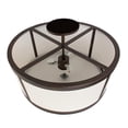 thumbnail image 3 of Meyda Tiffany 178360 Cilindro Tapered 3 Light 18" Wide Semi-Flush Ceiling Fixture -, 3 of 7