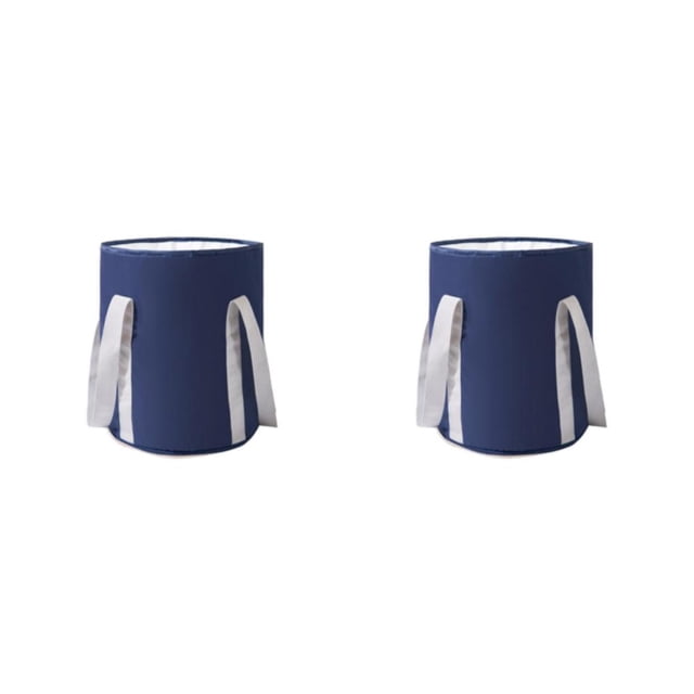 Billuyoard Cubo de baño para remojo de pies Relajante Pedicura Pies Cubo de SPA para el cuidado de los pies definitivo Azul Azul 2Conjunto