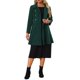 thumbnail image 2 of INSPIRE CHIC Abrigo de Invierno Doble Botonadura con Cuello Caído y Solapa de Bolsillo Verde L, 2 of 6