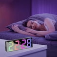 thumbnail image 3 of sruoe Alarm Clock, Alarm Clocks for Bedroom, Smart Alarm Clock, Clock Alarm, Deep Sleep Alarm Clocks, Bell Alarm Clock, Wireless Charging Home, Plastic, 3 of 4