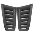 thumbnail image 2 of 2 uds rejillas de ventilación del capó del motor ventilación de reequipamiento de coche apto para Ford Focus RS MK2 negro mate, 2 of 14