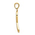 thumbnail image 2 of FB Jewels 14k Gold Polished Survivor Ribbon Pendant, 2 of 3
