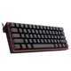 thumbnail image 1 of Buen K617 RGB USB Mini teclado mecánico para jugar interruptor rojo 61 teclas cable desmontable, portátil para viajes, 1 of 5