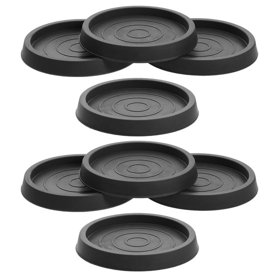 LEORX 8Pcs Wear-Resistant Caster Cups for Hardwood Floors and Furniture