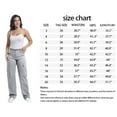 thumbnail image 7 of Soulsfeng Women's Cargo Pants Baggy Relaxed Fit Cotton Hiking Work Pants with 6 Pockets Gray Size 6, 7 of 7
