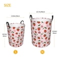 thumbnail image 2 of Lsque Floral Strawberr pattern Laundry Hamper Basket, Tall Woven Rope Hamper Basket for Clothes, Lightweight Storage Basket, Collapsible Waterproof-, 2 of 8