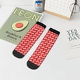 thumbnail image 7 of Naloa Retro Lobsters Ankle Socks for Women Non Slip Socks No Show Socks Classic Low Cut Casual Socks Casual Socks, 7 of 7