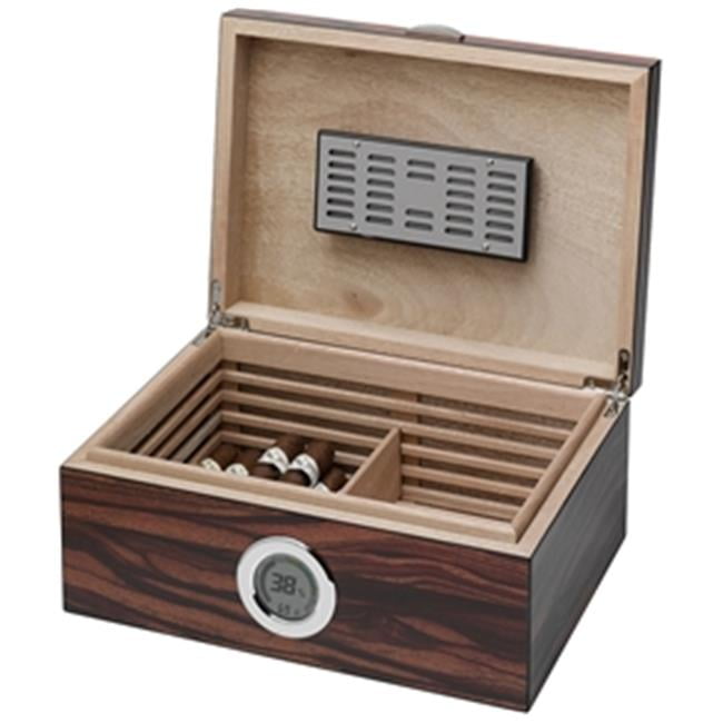 Visol VHUD709 Brawley Macassar Cigar Humidor