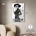 thumbnail image 4 of Coat Model of NYC Sketch Cover Canvas Print Fashion Art by Art Remedy, Silver Frame, 24 x 36, 4 of 6