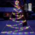 thumbnail image 1 of Luces para árbol de Navidad Ollny Animated, 166 LED, IP67, resistentes al agua, 1 of 8