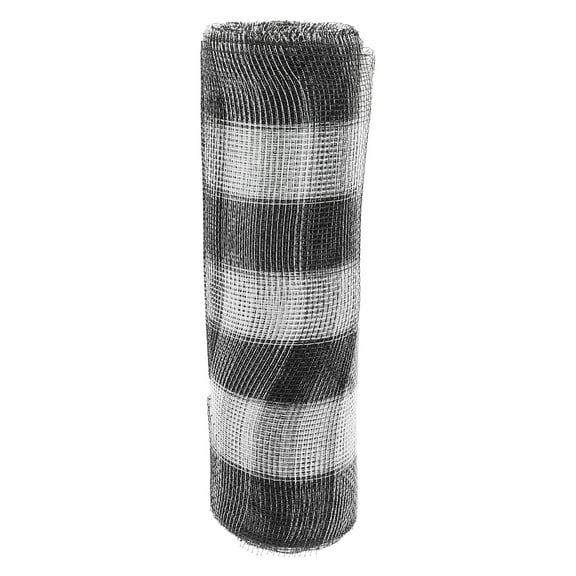 Gymnture christmas 1 Roll of Decorative Mesh Ribbons Wrapping Polyester Ribbons DIY Ribbon Ornament