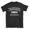 thumbnail image 1 of Traskwood Arkansas Classic Established Men's Cotton T-Shirt, 1 of 1