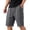 Gray, variant on Men's Bermuda Shorts Workout Shorts Fitness Running Outdoor Casual Athletic Jogging Knee Length Pants with Pockets