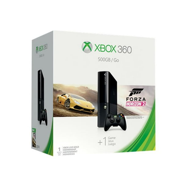 Microsoft Xbox 360 - Pack Valeur - console de Jeu - 500 GB HDD - Noir