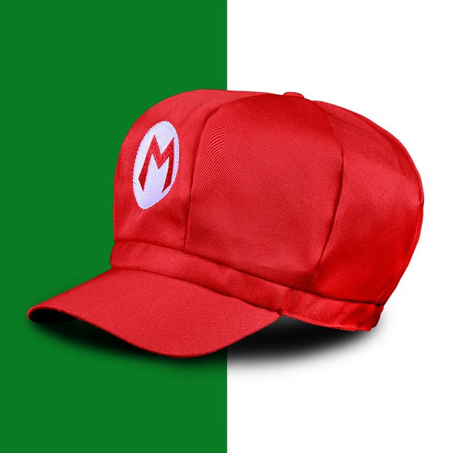 Gorro Mario Octagon Gorro Super Mario Cartoon Game (versión para adultos)