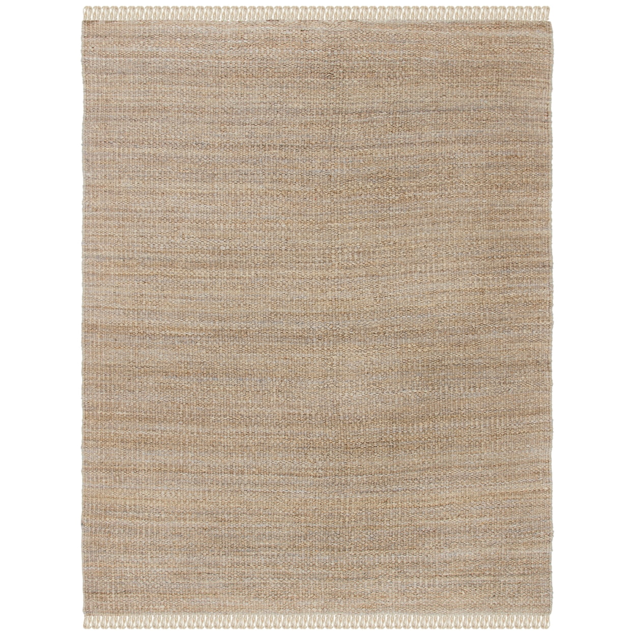 SAFAVIEH Natural Fiber Clara Braided Jute Area Rug, Grey, 9' x 12'