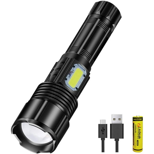 Lampe de poche en aluminium rechargeable par USB, 200 lumens, Dorcy