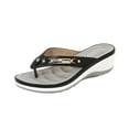 thumbnail image 1 of NOKIO Sandales Décontractées pour Femmes Sandales de Plage de Mode Sandales Compensées de Plage Chaussures d'Été Légères et Confortables pour l'Extérieur, 1 of 6